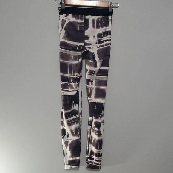 NIKE PRO pants Womens size Medium brown white Running Yoga Compression L… - Picture 5 of 13